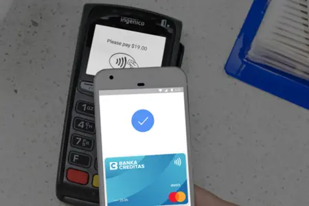 Banka Creditas - platba kartou